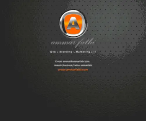 Ammarfathi.com(Ammar Fathi) Screenshot