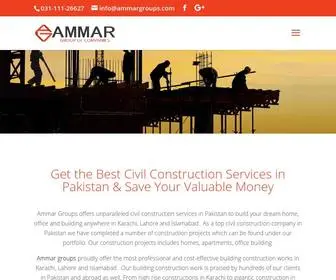 Ammargroups.com(Ammar Group Of Companies) Screenshot