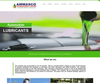 Ammasco.com(Ammasco International Limited) Screenshot