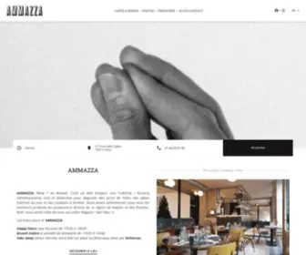 Ammazza.paris(Bienvenue sur le site du restaurant AMMAZZA à Paris) Screenshot