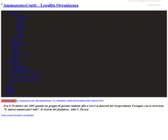 Ammazzatecitutti.org(Domain Default page) Screenshot