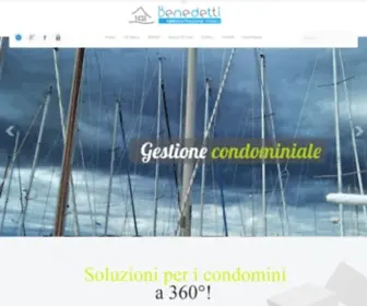 Ammbenedetti.it(Amministrazione Stabili dott.Michela Benedetti) Screenshot