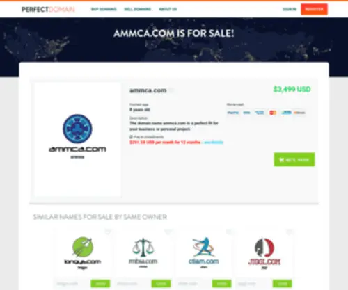 Ammca.com(Web Hosting ammca) Screenshot