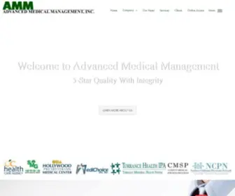 AMM.cc(Advanced Medical Management Inc) Screenshot