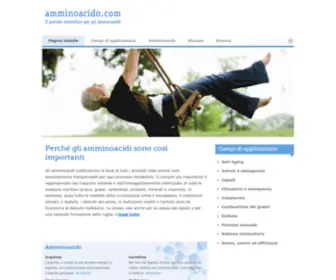 Amminoacido.com(Amminoacido) Screenshot
