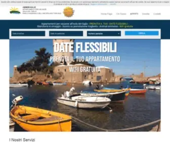 Ammiraglio.it(Appartamenti in affitto Isola del Giglio) Screenshot