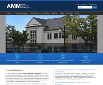 Ammlaw.com(Antheil Maslow & MacMinn) Screenshot