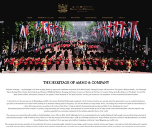 Ammoandco.co.uk(Ammo & Company Marching Division) Screenshot