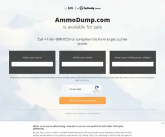 Ammodump.com(Ammodump) Screenshot