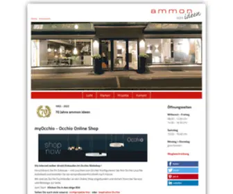 Ammon-Ideen.ch(Lichtberatungen und Lichtkonzepte) Screenshot