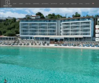 Ammon-Zeus.gr(Ammon Zeus Hotel) Screenshot