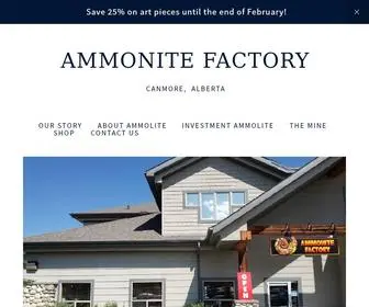 Ammonite-Factory.com(Ammonite Factory) Screenshot