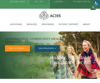 Ammonoosuc.org(Ammonoosuc Community Health Services (ACHS)) Screenshot