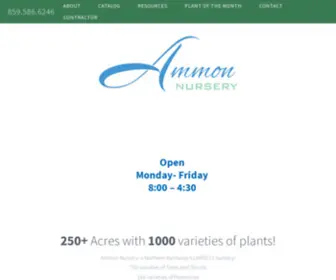 Ammonplants.com(Ammon Wholesale Nursery) Screenshot