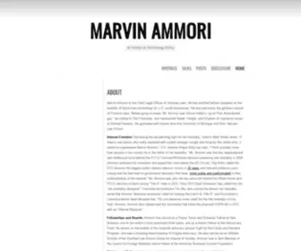 Ammori.org(Marvin Ammori) Screenshot