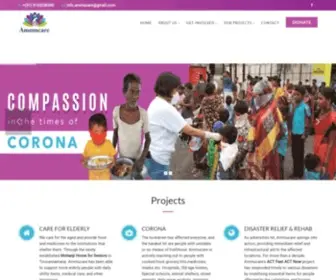 Ammucare.org(Charitable Trust) Screenshot