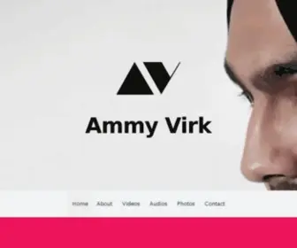 Ammyvirkmusic.com(Ammy Virk) Screenshot