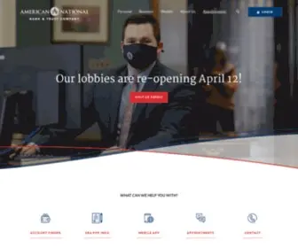 AMNB.com(›) Screenshot