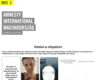 Amnesty.hu(Diszrkimináció) Screenshot