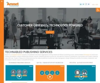 Amnet-SYstems.com(Amnet is a Technabled company) Screenshot