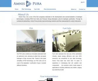 Amnispura.com(Amnis Pura) Screenshot