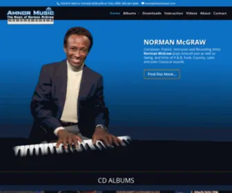 Amnormusic.com(Amnor Music) Screenshot