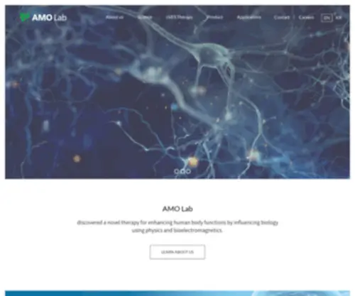 Amo-Lab.com(잠 못 이루는 당신을 위한 웨어러블 수면기기 아모플러스(AMO+)) Screenshot