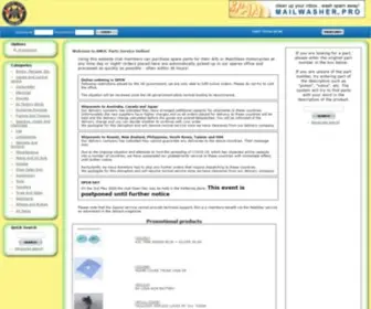 Amoc-Parts.com(AMOC Parts Service) Screenshot