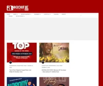 Amodifie.com(Amodifie News) Screenshot