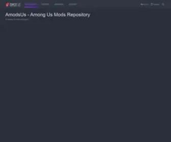Amodsus.com(Among Us Mods Repository) Screenshot