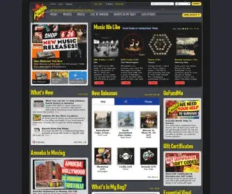 Amoeba.com(Amoeba Music) Screenshot