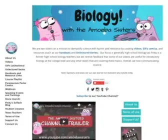 Amoebasisters.com(SCIENCE WITH THE AMOEBA SISTERS) Screenshot