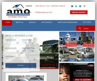 Amogroup.co.tz(Amo Transport Solution) Screenshot