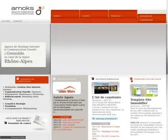 Amoks.com(Création de sites internet) Screenshot