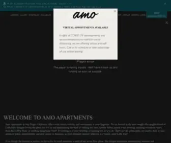 Amolittleitaly.com(Amo Apartments) Screenshot