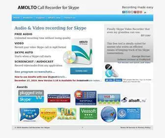 Amolto.com(Amolto Call Recorder for Skype & Teams) Screenshot