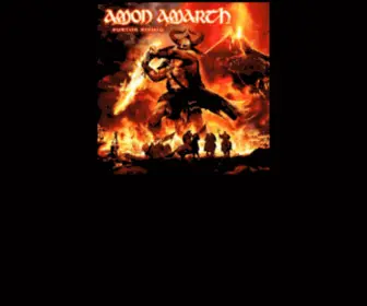 Amonamarth.net(Amon Amarth) Screenshot