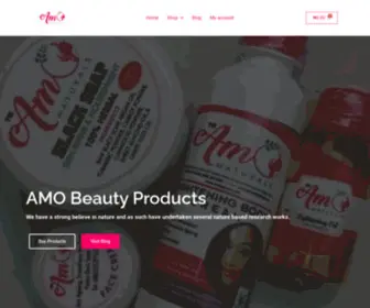 Amonaturals.com(Amo Naturals) Screenshot