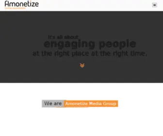 Amonetize.com(Amonetize) Screenshot