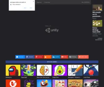 Amongus-Online.net(Play Among Us ONLINE) Screenshot