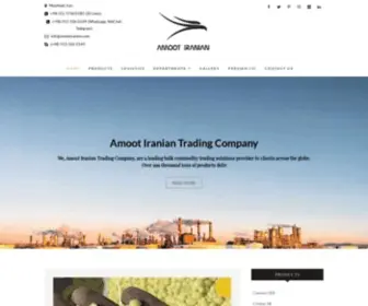 Amootiranian.com(International Trading Company) Screenshot