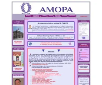 Amopa.asso.fr(Amopa) Screenshot