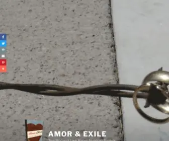 Amorandexile.com(Amor and Exile) Screenshot