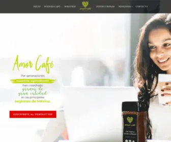 Amorcafesignature.mx(Amor Café) Screenshot