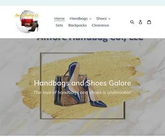 Amorehandbagco.com(Amoré Handbag Co) Screenshot