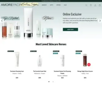 Amorepacific.com.hk(The Artisanship of Beauty) Screenshot