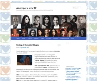Amoreperleserietv.com(Amore per le serie TV) Screenshot