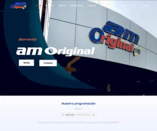 Amoriginal.net(Emisora online) Screenshot