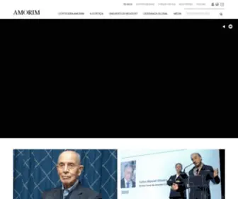 Amorim.com(Cortiça) Screenshot