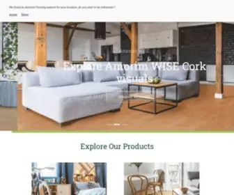 Amorimflooring.com(Sustainable Flooring) Screenshot